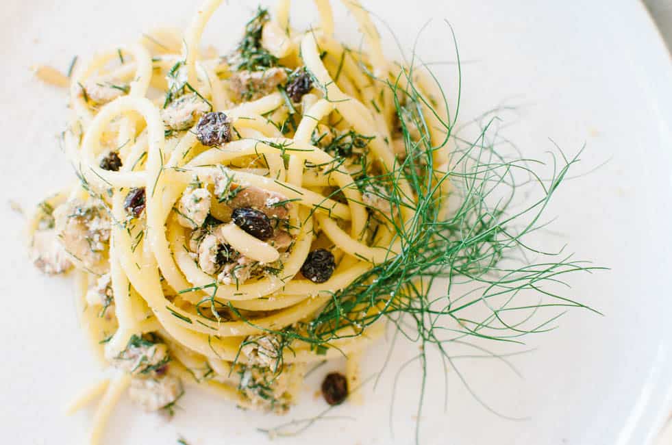 Pasta sarde e finocchietto