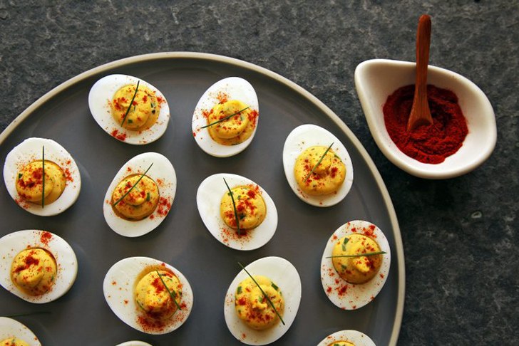 deviled eggs