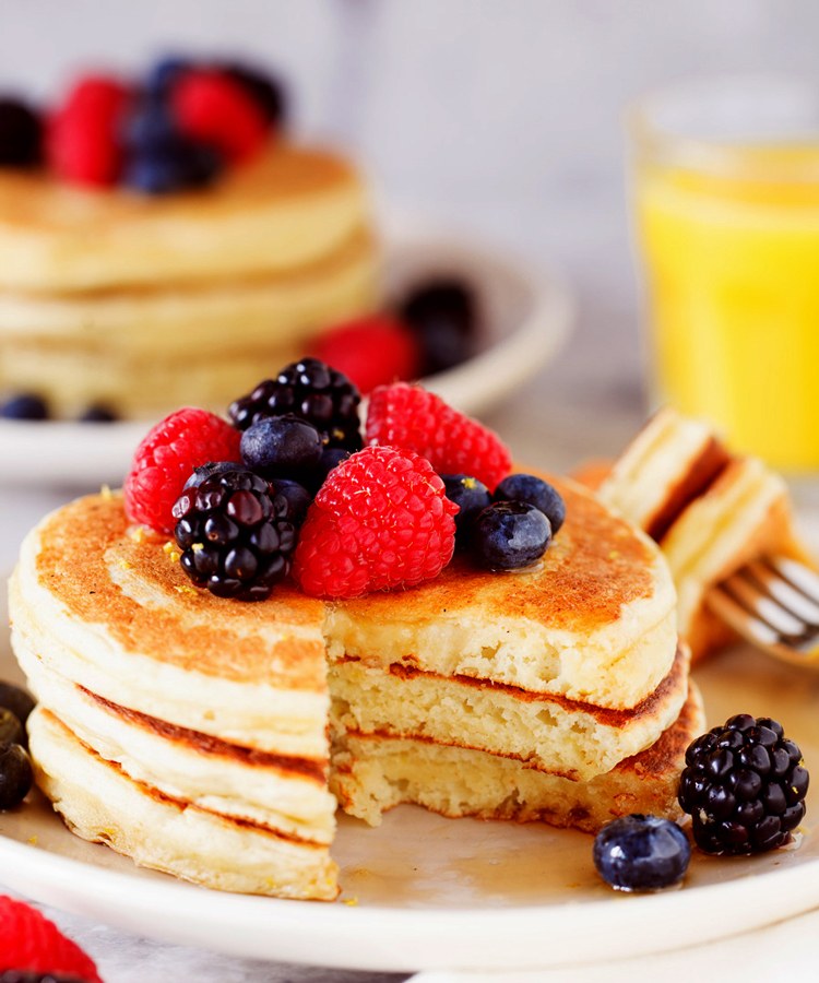 pancake alla ricotta morbidi