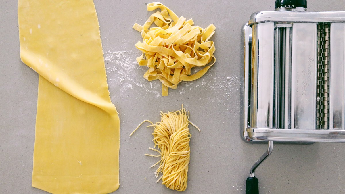 pasta all'uovo fatta in casa