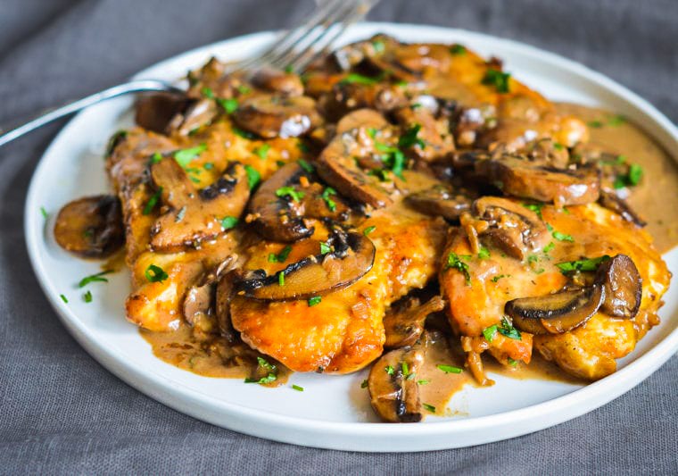 Pollo al marsala