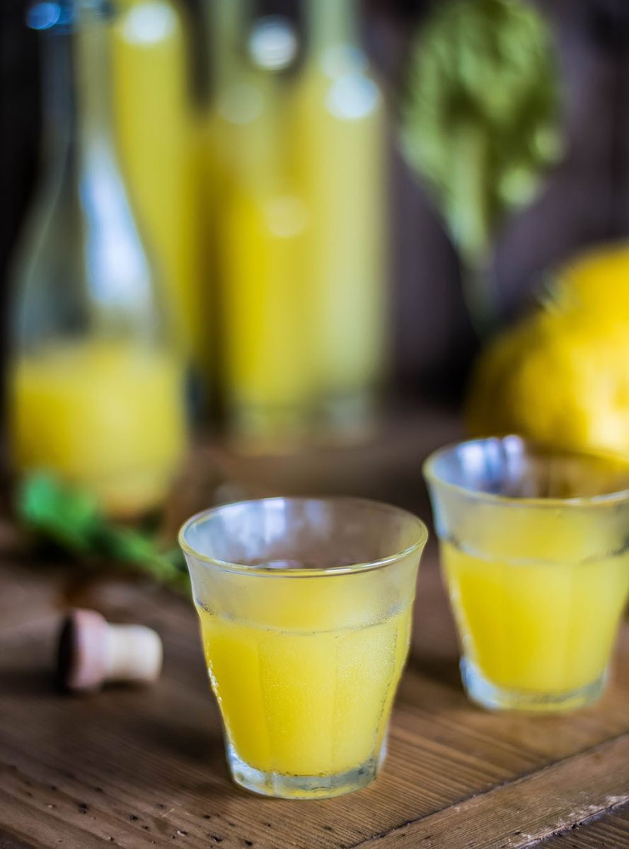 Limoncello homemade