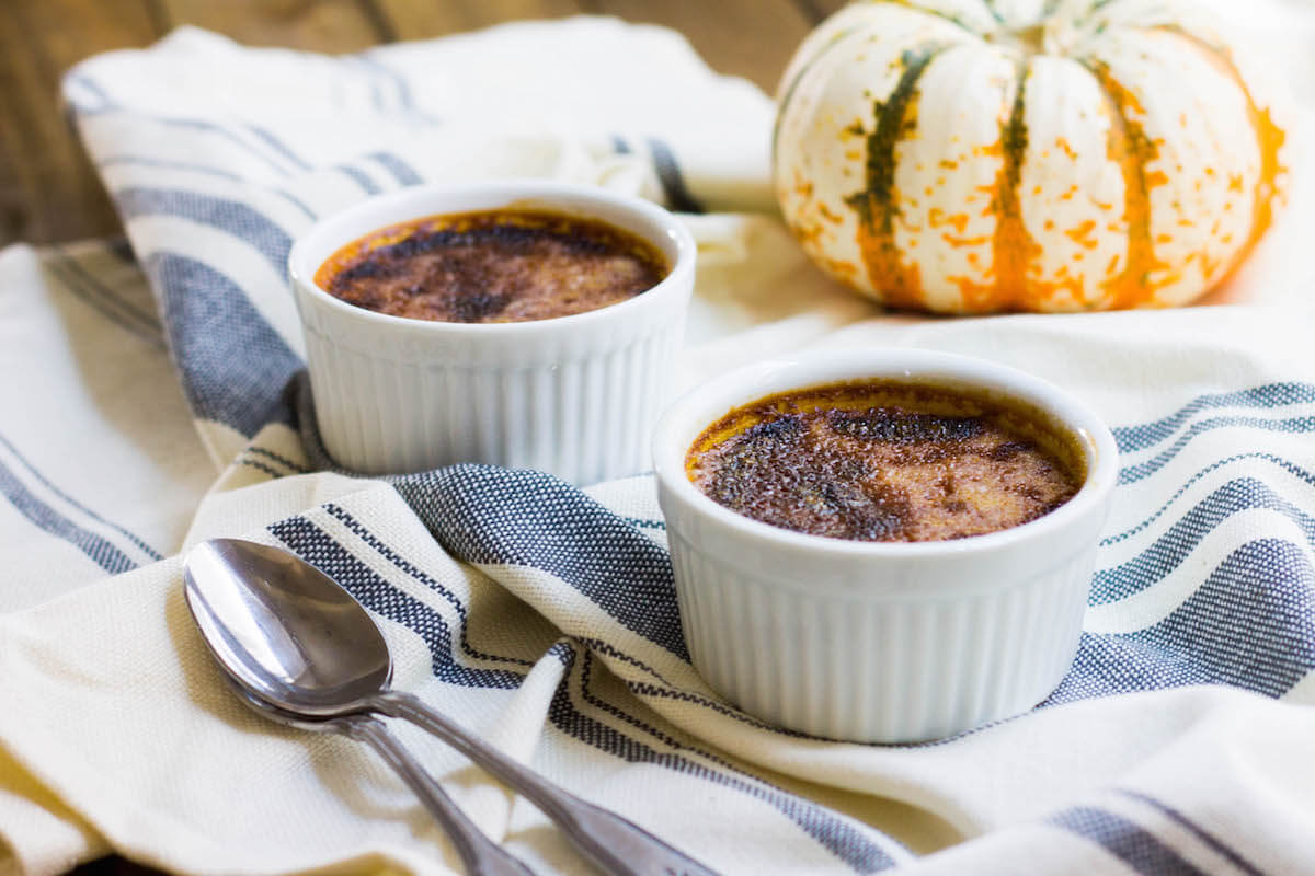 Crème brulée alla zucca