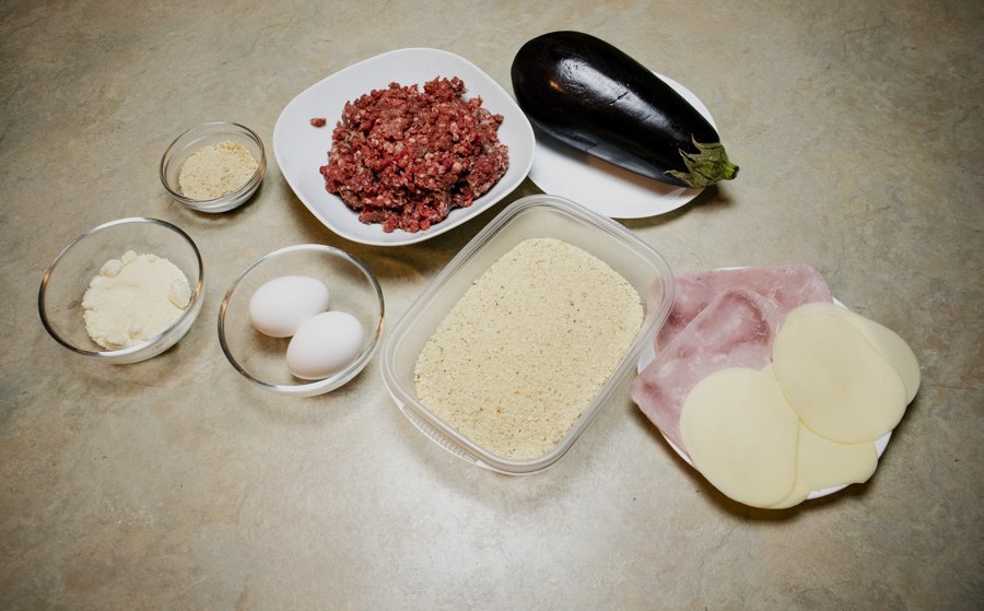 Cotolette di melanzane ripiene