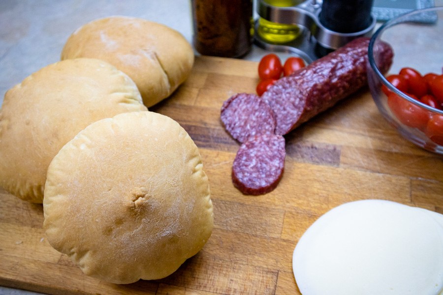 Pita bread fatto in casa