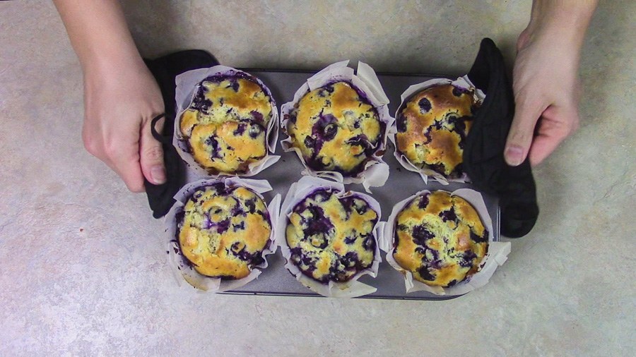Muffin ai mirtilli - Blueberry muffin