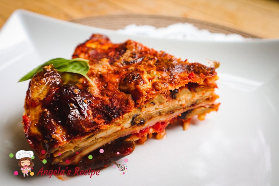 Torta di melanzane grigliate