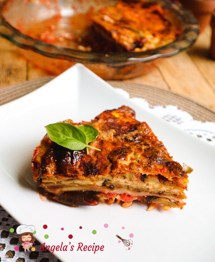 Torta di melanzane grigliate