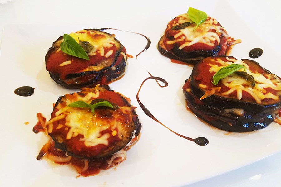 Mini parmigiane da buffet