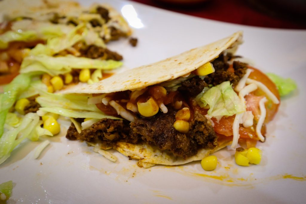 Tacos messicano