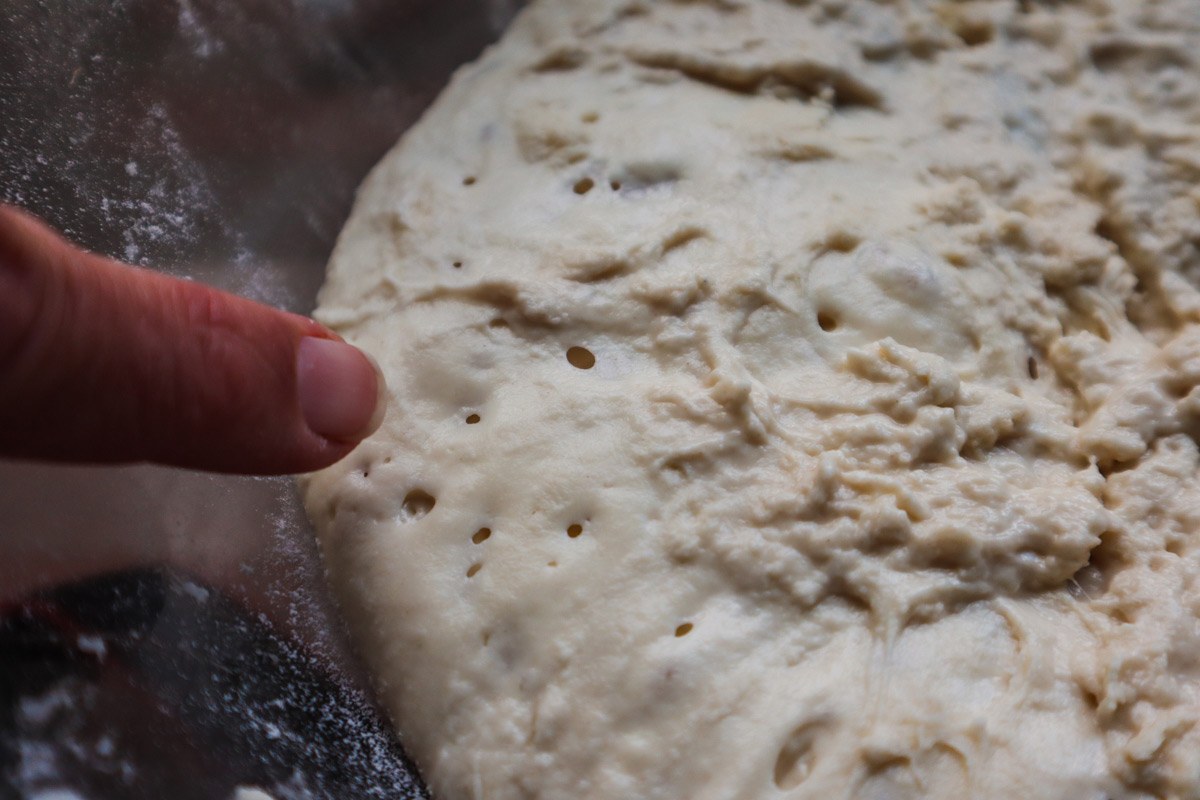 Pane senza impasto