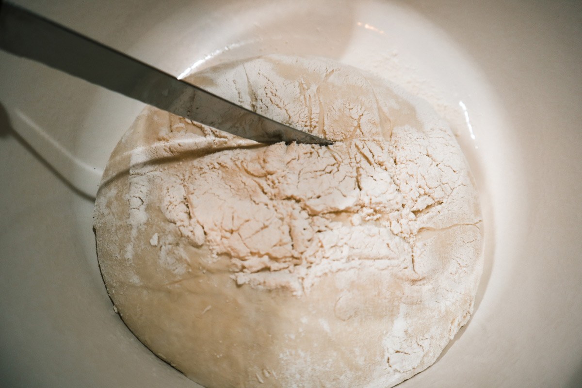 Pane senza impasto