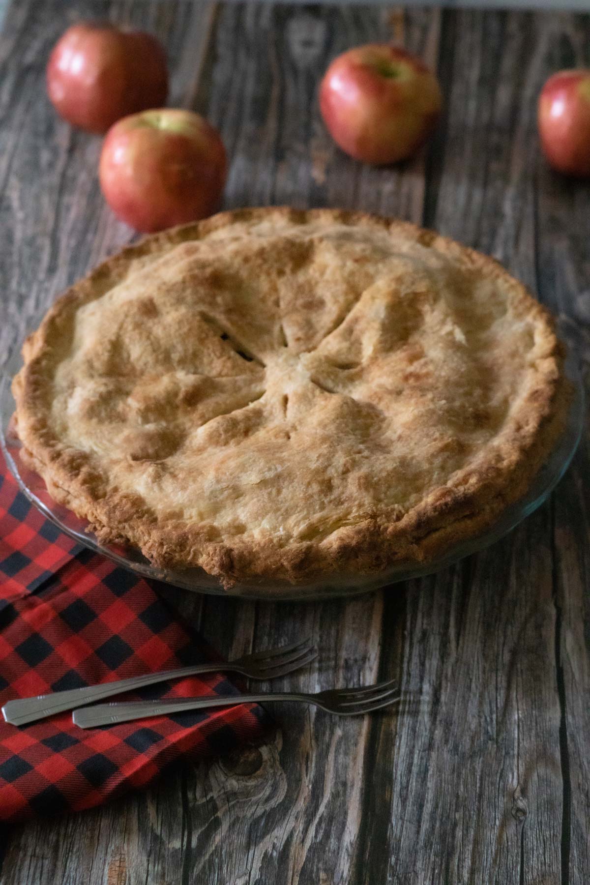 Apple pie americana, ricetta fatta in casa.