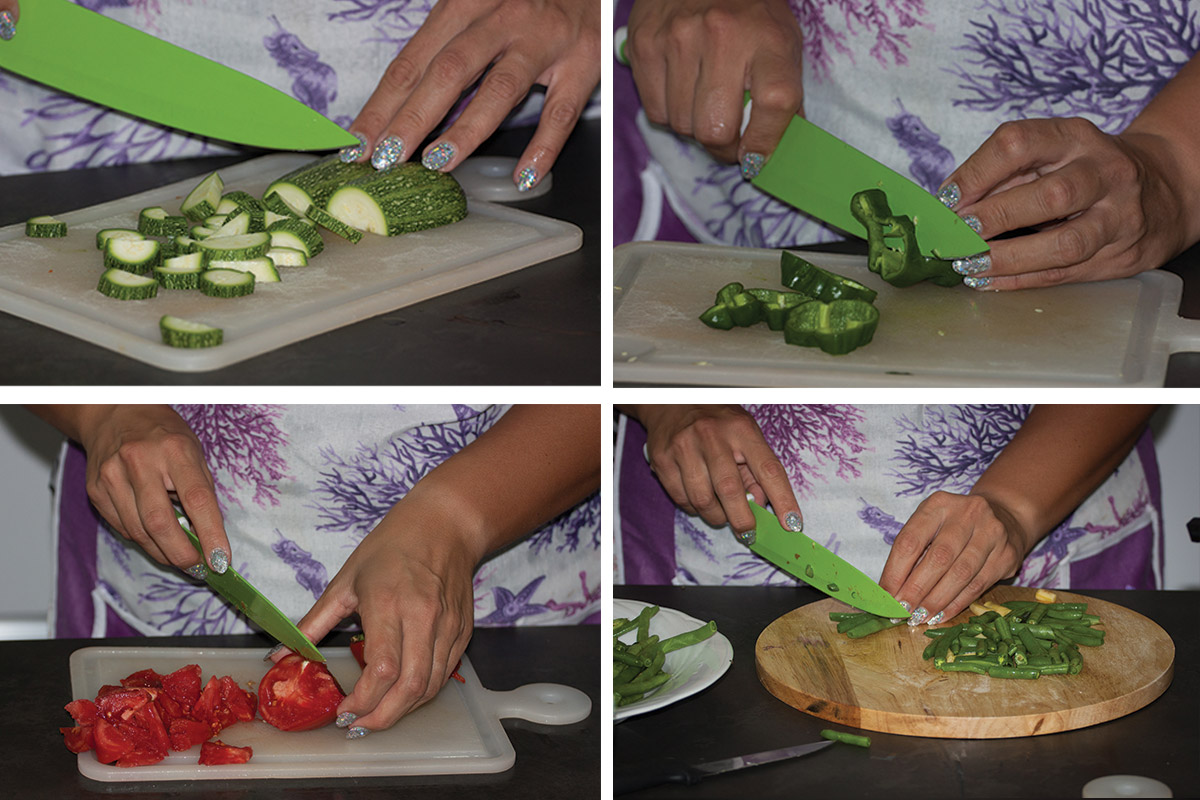 Cous-Cous-ricette- Preparazione delle verdure